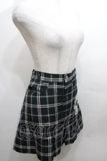 画像3: PEACE NOW / スカルチェックスカート  黒 S-26-04-27-054-PU-SK-HR-ZS (3)