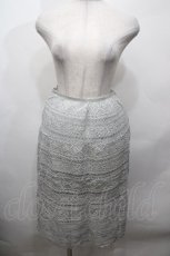 画像1: Jane Marple Dans Le Salon / レース巻きスカート  グレー S-26-04-27-056-JM-SK-AS-ZS (1)