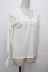 画像3: axes femme / 巻き薔薇カットソー  オフ S-26-04-27-007-AX-TO-AS-ZS (3)