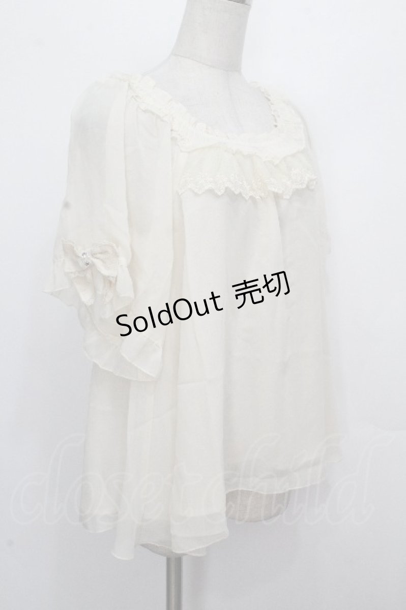 画像3: axes femme / ドットシフォントップス  キナリ S-26-04-27-011-AX-TO-HR-ZS (3)