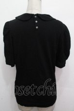 画像2: Jane Marple / ラウンドカラープルオーバー  黒 S-26-04-27-017-JM-TO-HR-ZS (2)