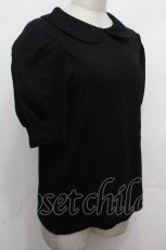 画像3: Jane Marple / ラウンドカラープルオーバー  黒 S-26-04-27-017-JM-TO-HR-ZS (3)