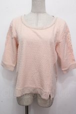 画像1: axes femme / 切替トップス  アワピンク S-26-04-27-021-AX-BL-HR-ZS (1)