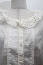 画像5: Leur Getter / カルゼワッシャーブラウス  オフ S-26-04-30-004-LU-BL-AS-ZS (5)