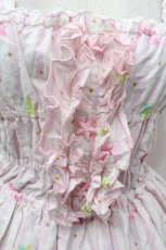 画像8: metamorphose / Candy Star Rabbitシャーリングジャンパースカート  ピンク S-26-04-30-023-ME-OP-HR-ZS (8)