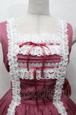 画像2: BABY,THE STARS SHINE BRIGHT / レースフリルジャンパースカート  プラム S-26-04-30-025-BA-OP-AS-ZS (2)