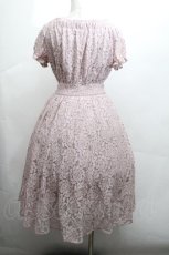 画像3: Ank Rouge / フロントリボンレースミディワンピース  ピンク S-26-04-30-026-CA-OP-HR-ZS (3)