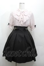 画像1: LIZ LISA / ボウタイドッキングワンピース  ピンクｘ黒 S-26-04-30-027-LO-OP-AS-ZS (1)