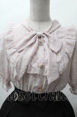 画像4: LIZ LISA / ボウタイドッキングワンピース  ピンクｘ黒 S-26-04-30-027-LO-OP-AS-ZS (4)