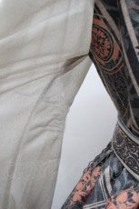 画像5: LOLITA / シフォン切替レイヤード風ワンピース M ベージュ S-26-04-30-029-LO-OP-HR-ZS (5)