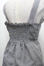 画像5: Ank Rouge / キラキラボタンジャンパースカート  グレー S-26-04-30-030-CA-OP-HR-ZS (5)