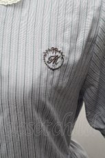 画像4: m petit by misako / ストライプワンピース M サックス S-26-04-30-034-LO-OP-AS-ZS (4)