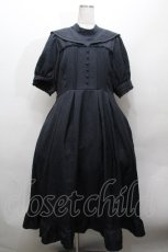 画像1: Kurumi Collaboration / マリンアカデミアワンピース 4L 紺 S-26-04-30-035-GO-OP-AS-ZS (1)