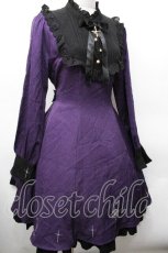 画像3: Amavel / Croix et Cercueil ワンピース  パープル S-26-04-30-1031-CA-OP-AS-ZS (3)
