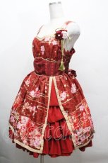 画像2: 中国ロリータ / ワンピース  赤 S-26-04-30-1038-LO-OP-AS-ZS (2)