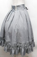画像2: Amavel / Classical Dollフリルミドルスカート  サックス S-26-04-30-1041-CA-SK-AS-ZS (2)