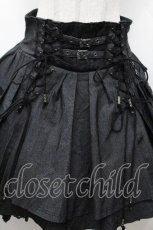 画像4: Ozz oneste / Pirates Roseプリーツスカート  黒 S-26-04-30-1042-OO-SK-HR-ZS (4)