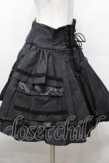 画像3: Ozz oneste / Pirates Roseプリーツスカート  黒 S-26-04-30-1042-OO-SK-HR-ZS (3)