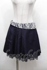 画像1: axes femme / ウエストレースキュロット  紺 S-26-04-30-1045-AX-PA-HR-ZS (1)