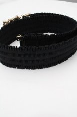 画像2: axes femme / アステリズムゴムベルト  黒ｘゴールド S-26-04-30-1001-AX-AC-AS-ZS (2)