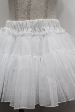 画像2: LOLITA / ショートチュールパニエ  白 S-26-04-30-1056-LO-SK-AS-ZS (2)