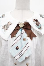 画像4: Amavel / Nounours Chocolatory ブラウス  白 S-26-04-30-1008-CA-BL-AS-ZS (4)