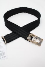 画像3: axes femme / アステリズムゴムベルト  黒ｘゴールド S-26-04-30-1001-AX-AC-AS-ZS (3)