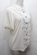 画像3: axes femme / ブラウス風カットプルオーバー  オフ S-26-04-30-1012-AX-TO-HR-ZS (3)