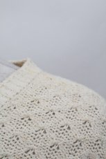 画像4: PINK HOUSE / うさぎモチーフ付きニットカーディガン  オフｘブラウン S-26-04-30-1013-LO-TO-AS-ZS (4)