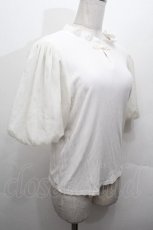 画像3: Amavel / チャイナ半袖トップス  白 S-26-04-30-1015-CA-TO-AS-ZS (3)