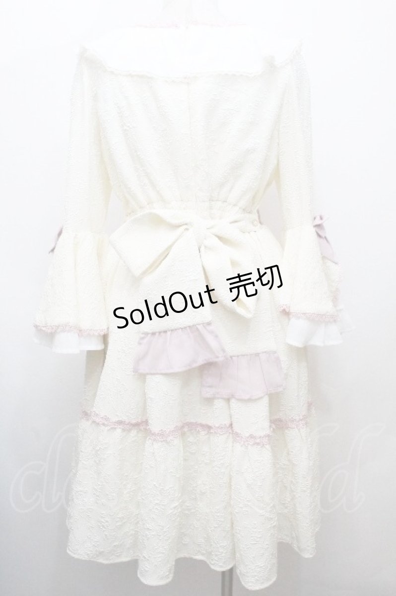 画像2: axes femme kawaii / メアリー姫袖ドレス  オフ S-26-04-30-1021-AX-OP-AS-ZS (2)