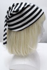 画像3: MAM MAXICIMAM / うさみみ帽子  黒ｘ白 S-26-04-30-1002-0-AC-AS-ZS (3)