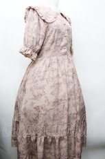 画像3: m petit by misako / トワルドジュイセーラーワンピース L ピンクベージュ S-26-04-30-1025-LO-OP-AS-ZS (3)