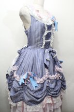 画像3: BABY,THE STARS SHINE BRIGHT / Albertineジャンパースカート  ブルー S-26-04-30-1026-BA-OP-HR-ZS (3)