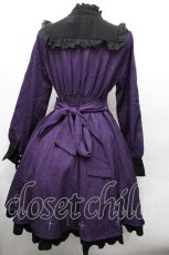 画像2: Amavel / Croix et Cercueil ワンピース  パープル S-26-04-30-1031-CA-OP-AS-ZS (2)
