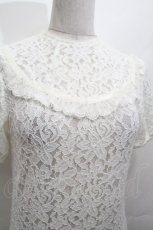 画像4: an another angelus / 総レーストップス  アイボリー S-26-04-30-006-CA-BL-HR-ZS (4)