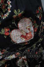 画像3: PINK HOUSE / Rambling Heartsプリントパッチワークワンピース  黒 S-26-04-30-043-LO-OP-AS-ZS (3)