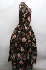 画像4: PINK HOUSE / Rambling Heartsプリントパッチワークワンピース  黒 S-26-04-30-043-LO-OP-AS-ZS (4)