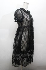 画像2: MILK / Dressガウン  黒 S-26-04-30-045-ML-OP-AS-ZS (2)