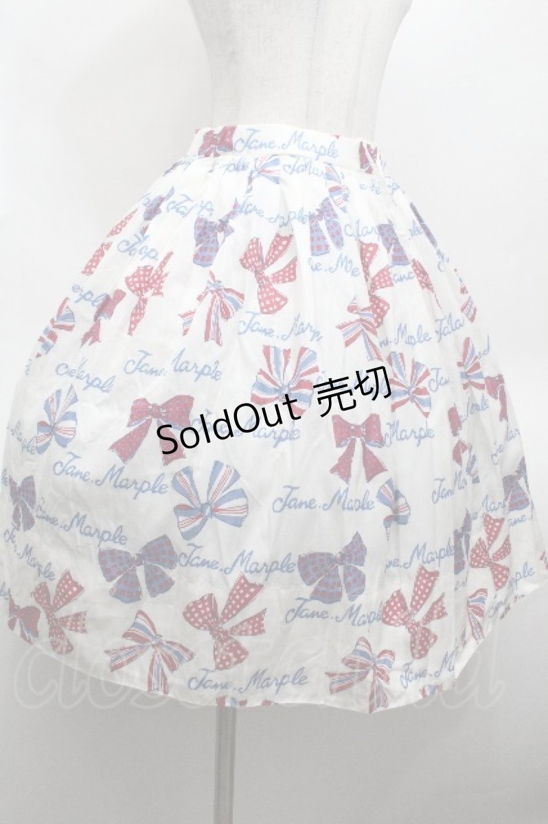 画像3: Jane Marple / Jane's drawingのタックスカート  白 S-26-04-30-047-JM-SK-AS-ZS (3)