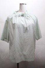 画像1: Jane Marple Dans Le Salon / スモックブラウス  ミント S-26-04-30-048-JM-TO-AS-ZS (1)
