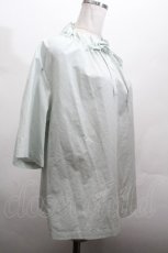 画像2: Jane Marple Dans Le Salon / スモックブラウス  ミント S-26-04-30-048-JM-TO-AS-ZS (2)