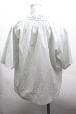 画像3: Jane Marple Dans Le Salon / スモックブラウス  ミント S-26-04-30-048-JM-TO-AS-ZS (3)