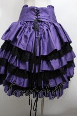 画像3: ATELIER PIERROT / ミニコルセットスカート  パープル S-26-04-30-050-EL-SK-AS-ZS (3)