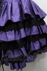 画像4: ATELIER PIERROT / ミニコルセットスカート  パープル S-26-04-30-050-EL-SK-AS-ZS (4)