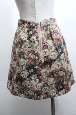 画像4: Ank Rouge / くまゴブランスカート  ベージュ S-26-04-30-051-CA-SK-HR-ZS (4)