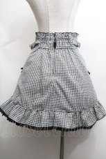 画像3: LIZ LISA / ギンガムスカート  黒ｘ白 S-26-04-30-053-LO-SK-HR-ZS (3)