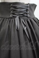 画像4: Moi-meme-Moitie / ハイウエストロングスカート  グレー S-26-04-30-054-MO-SK-AS-ZS (4)