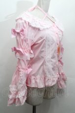 画像2: BABY,THE STARS SHINE BRIGHT / Eleonoreブラウス  ピンク S-26-04-30-008-BA-BL-AS-ZS (2)