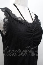画像4: axes femme / 3WAY総レースタンクトップ  黒 S-26-04-30-012-AX-TO-AS-ZS (4)